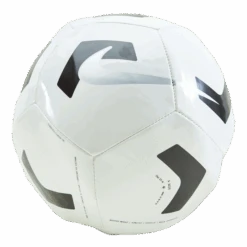 Nike Pitch Training Soccer Ball WHITE/BLACK/SILVER
