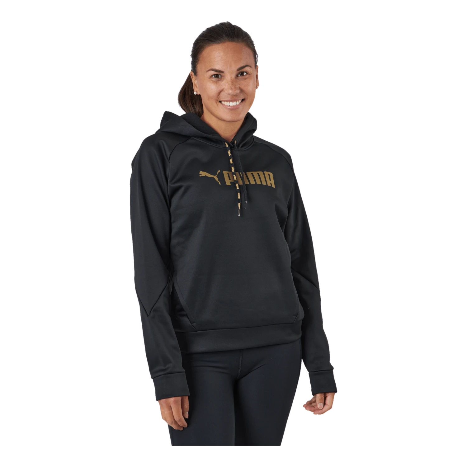 Puma Fit Tech Knit Po Hoodie Puma Black-metallic Gold 3 Puma Fit Tech Knit Po Hoodie Puma Black-metallic Gold