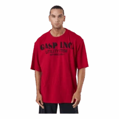 GASP Iron Thermal Tee Chili Red