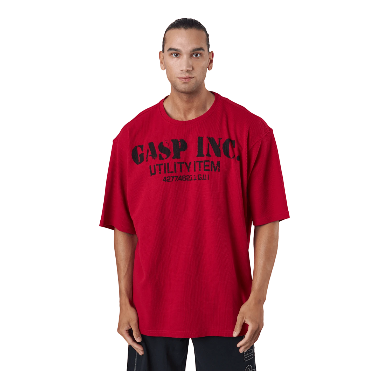 GASP Iron Thermal Tee Chili Red 3 GASP Iron Thermal Tee Chili Red