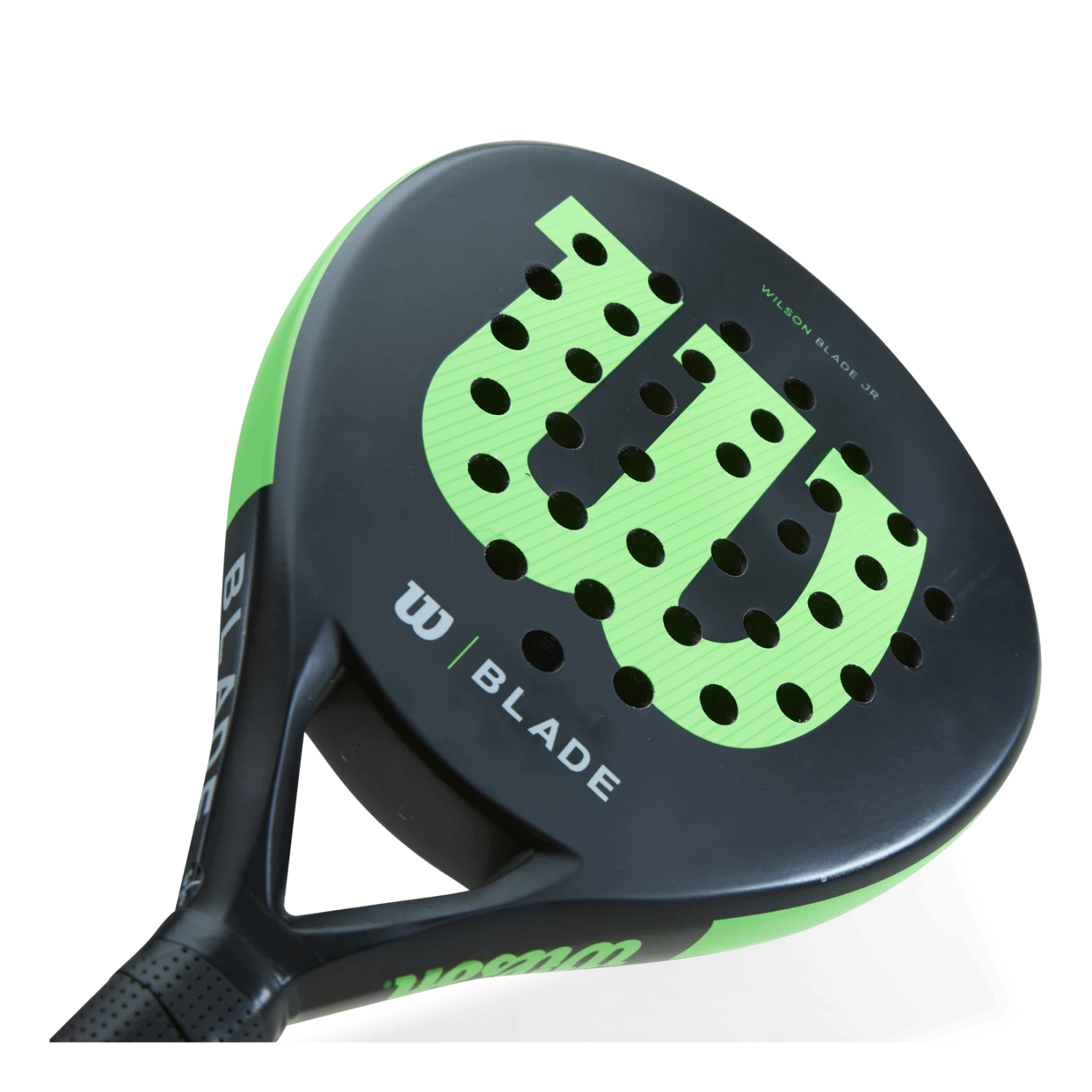 Wilson Blade Junior V2 Padel Black/green 5 Wilson Blade Junior V2 Padel Black/green - Image 3