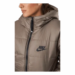 Nike W Nsw Syn Tf Rpl Hd Jkt Olive Grey/black/black -BJØRN BORG kauppa 60782 01 005
