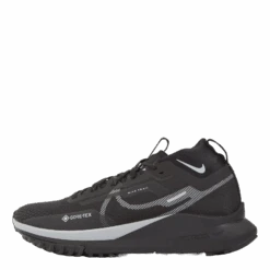 Nike React Pegasus Trail 4 GORE-TEX Men's Waterproof Trail Running Shoes BLACK/WOLF GREY-REFLECT SILVER
