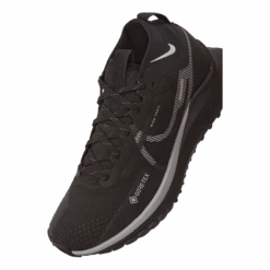 Nike React Pegasus Trail 4 GORE-TEX Men's Waterproof Trail Running Shoes BLACK/WOLF GREY-REFLECT SILVER -BJØRN BORG kauppa 60782 17 007
