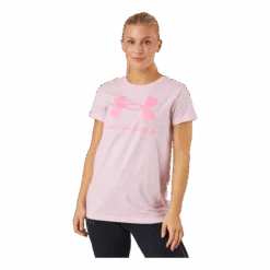 Under Armour Ua Sportstyle Logo Ss Prime Pink