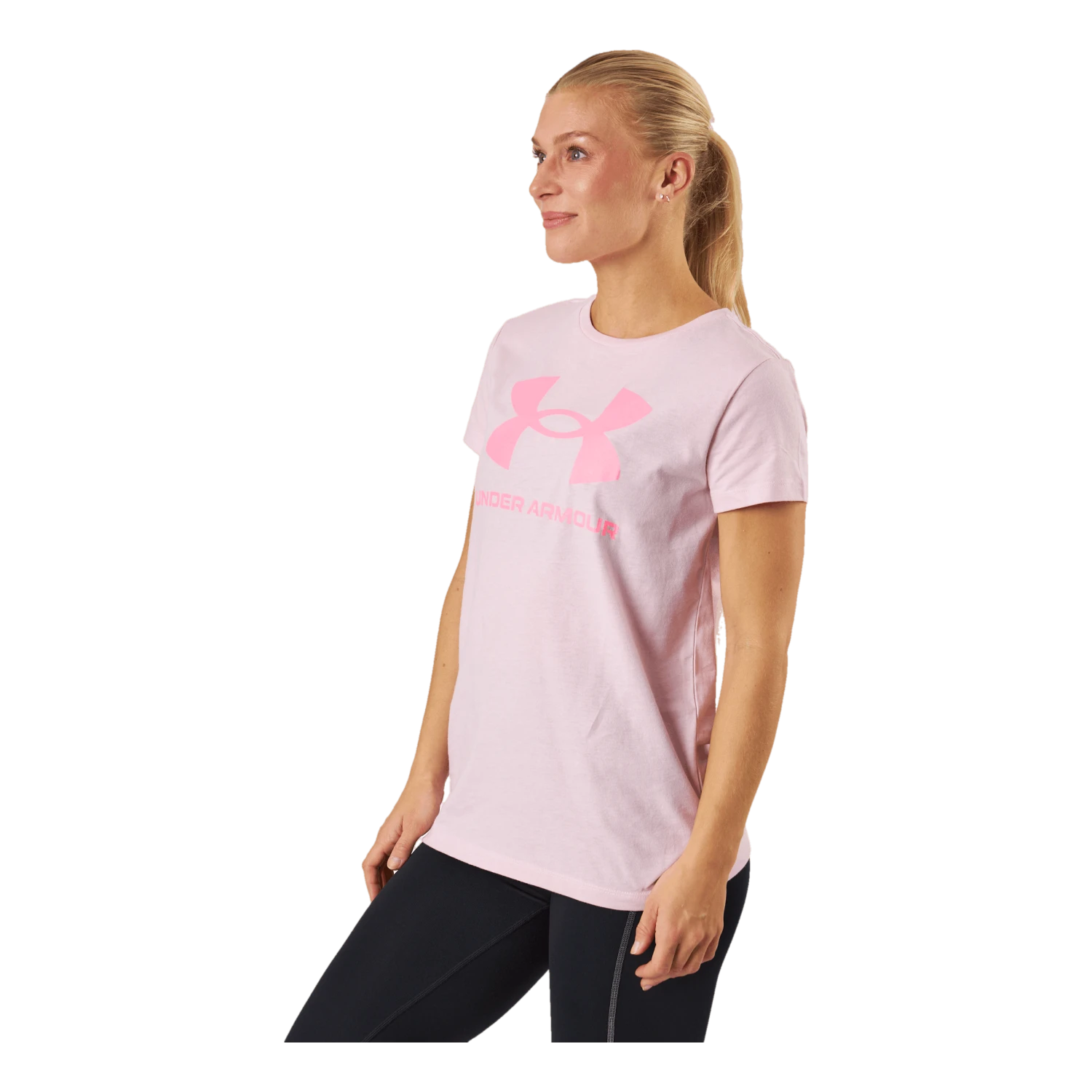 Under Armour Ua Sportstyle Logo Ss Prime Pink 4 Under Armour Ua Sportstyle Logo Ss Prime Pink - Image 2