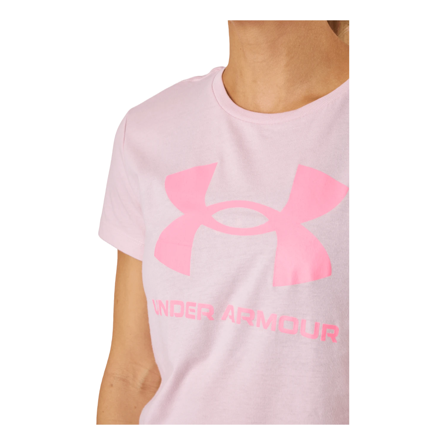 Under Armour Ua Sportstyle Logo Ss Prime Pink 6 Under Armour Ua Sportstyle Logo Ss Prime Pink - Image 4