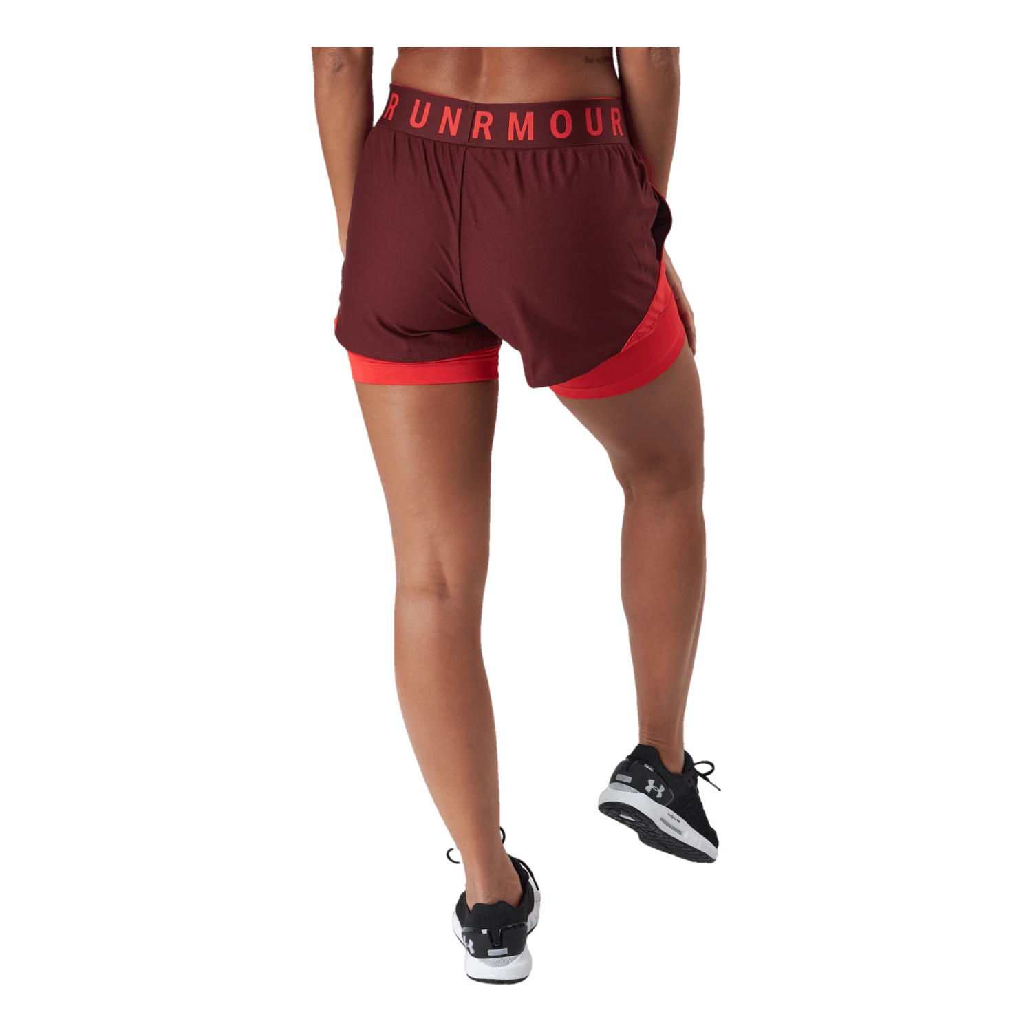 Under Armour Play Up 2-in-1 Shorts Chestnut Red 5 Under Armour Play Up 2-in-1 Shorts Chestnut Red - Image 3