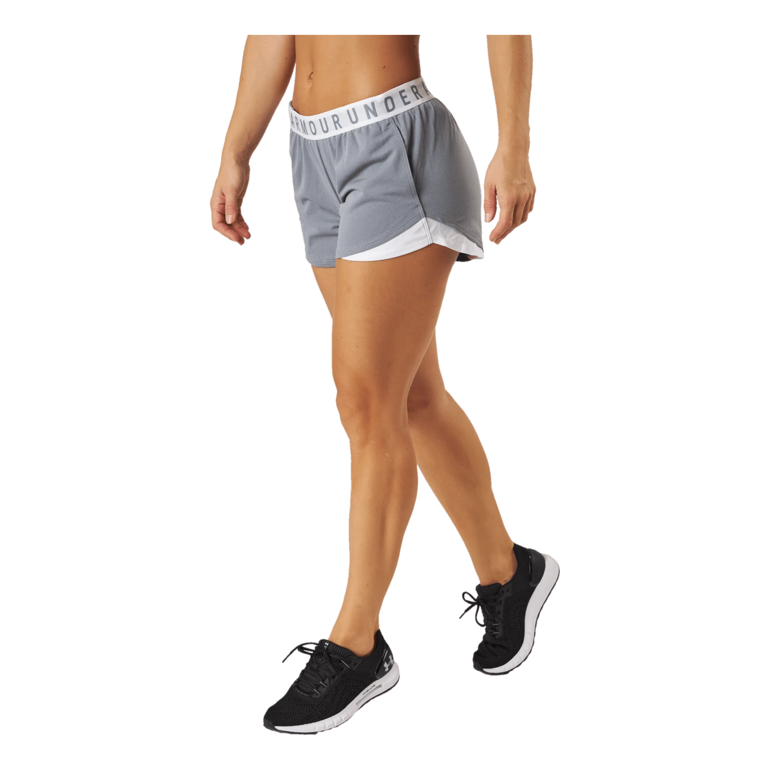 Under Armour Play Up Shorts 3.0 True Gray Heather 4 Under Armour Play Up Shorts 3.0 True Gray Heather - Image 2