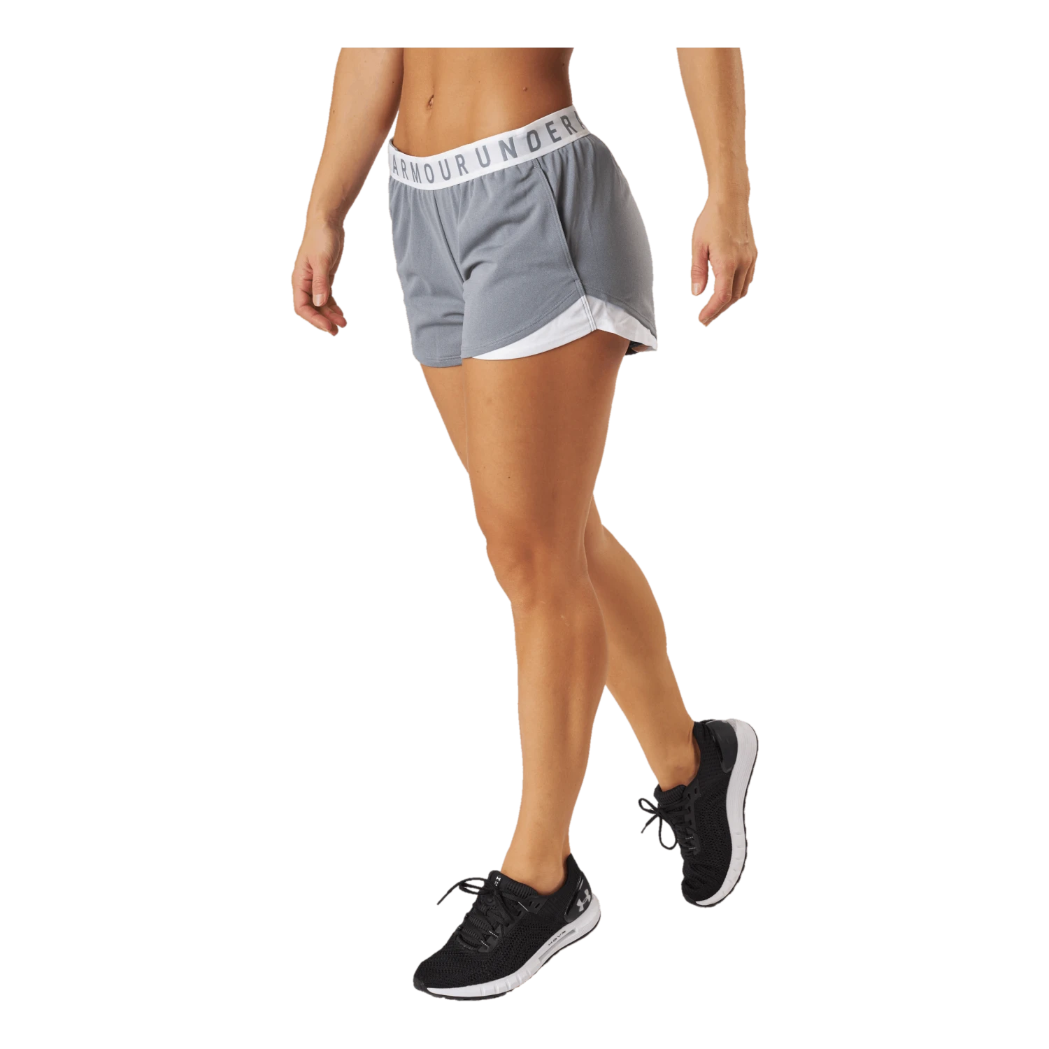 Under Armour Play Up Shorts 3.0 True Gray Heather 5 Under Armour Play Up Shorts 3.0 True Gray Heather - Image 3