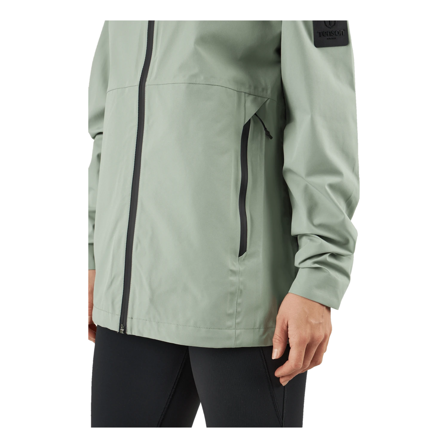 Tenson Misty Shell W Jackets Grey Green 6 Tenson Misty Shell W Jackets Grey Green - Image 4