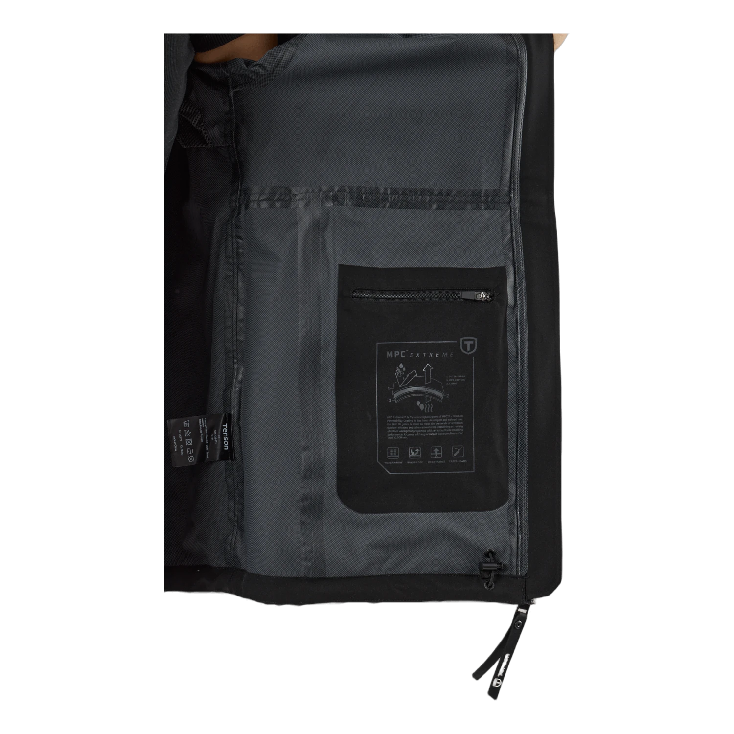 Tenson Misty Shell W Jackets Black 8 Tenson Misty Shell W Jackets Black - Image 6