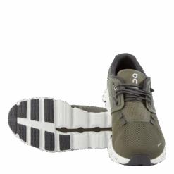 On Cloud 5 Olive | White -BJØRN BORG kauppa 60912 20 010