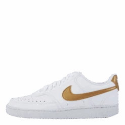 Nike Court Vision Low Next Nature Women's Shoes WHITE/METALLIC GOLD-WHITE
