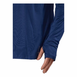 ADIDAS Own The Run 1/2 Zip Long-Sleeve Top Dark Blue -BJØRN BORG kauppa 60928 94 005