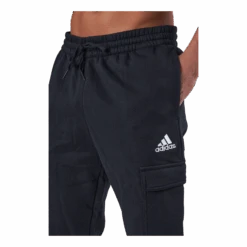 ADIDAS Essentials Fleece Regular Tapered Cargo Joggers Black -BJØRN BORG kauppa 60929 35 004