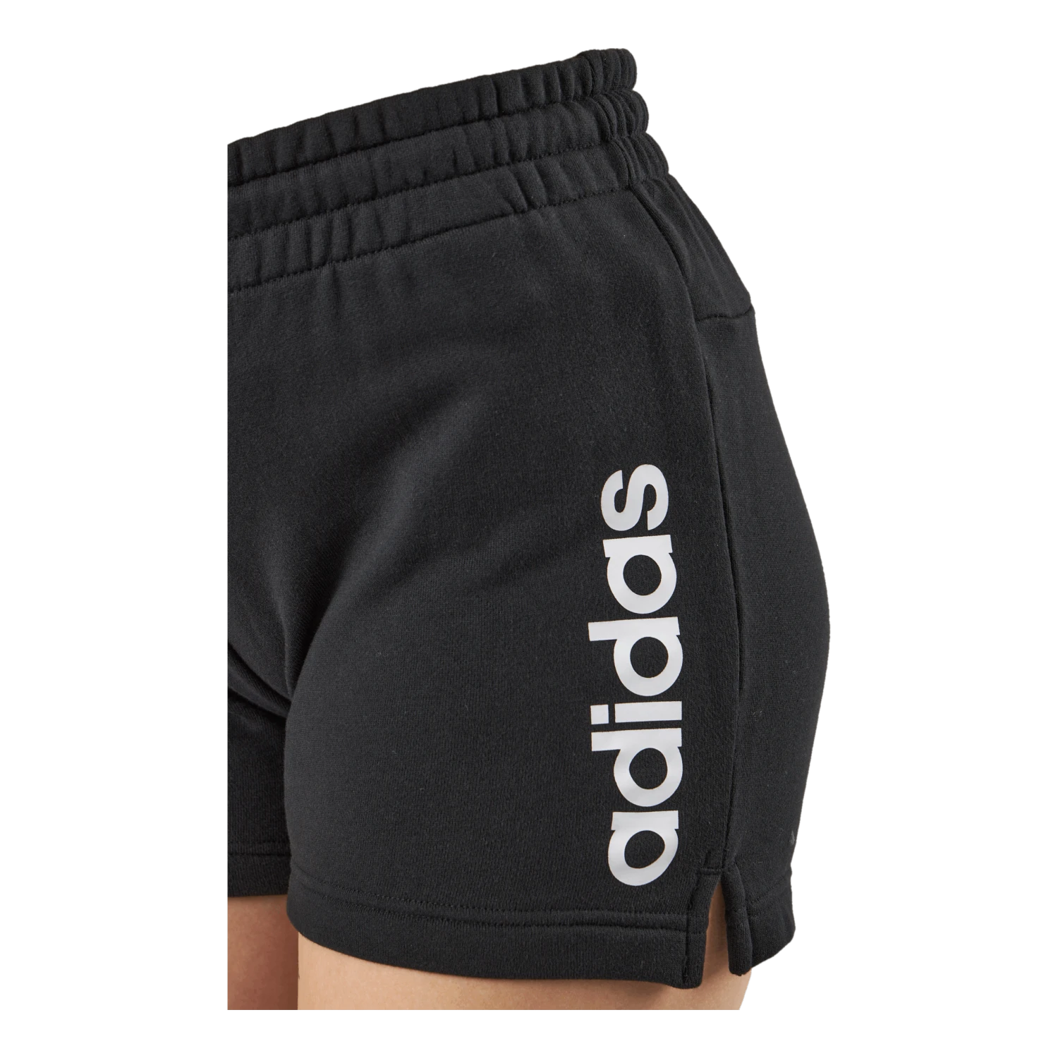 ADIDAS Essentials Linear French Terry Shorts Black 6 ADIDAS Essentials Linear French Terry Shorts Black - Image 4