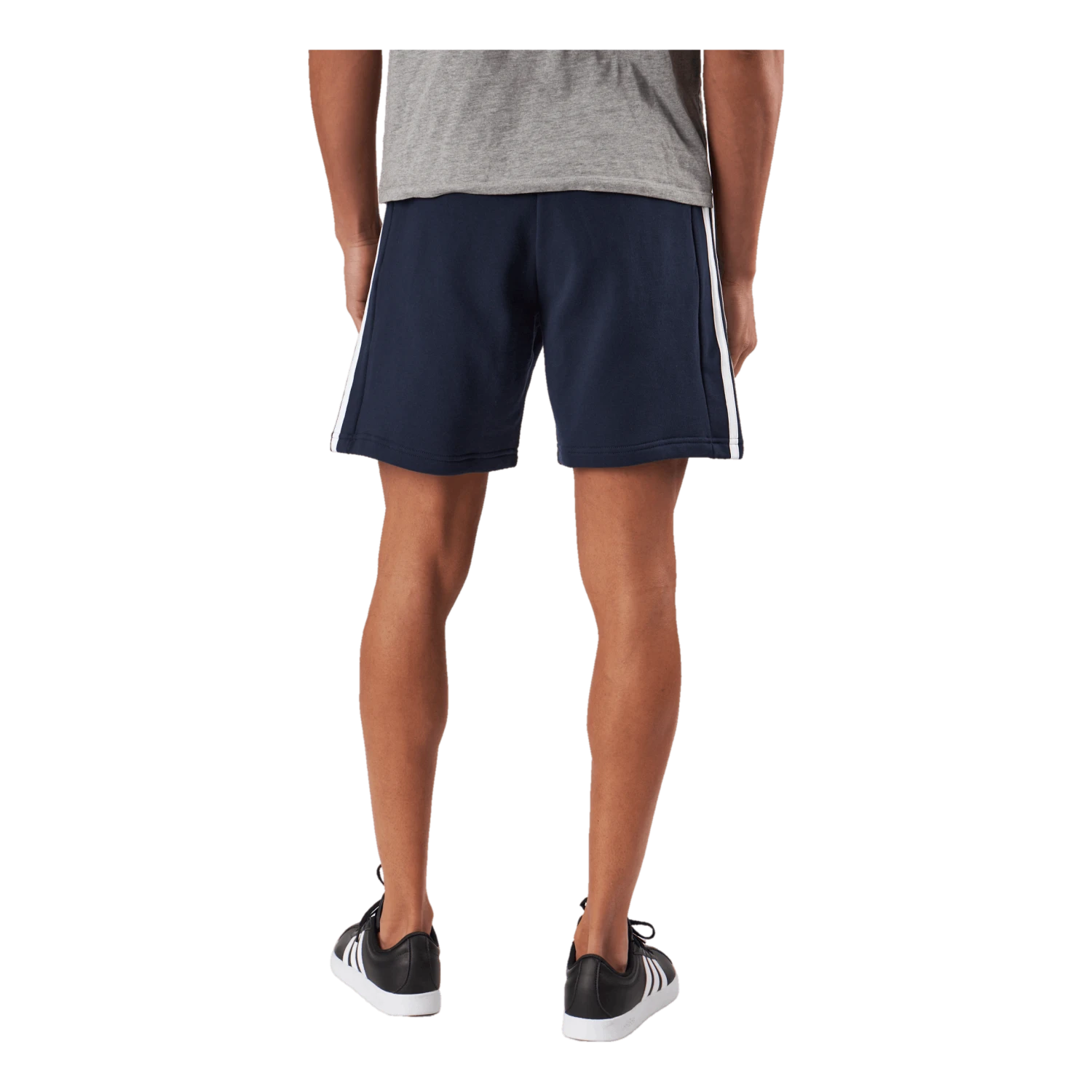 ADIDAS Essentials French Terry 3-Stripes Shorts Legend Ink 5 ADIDAS Essentials French Terry 3-Stripes Shorts Legend Ink - Image 3