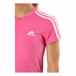 ADIDAS Essentials 3-Stripes Tee Dress Pulmag/White -BJØRN BORG kauppa 60932 53 004