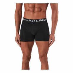 Jack & Jones Sense Trunks 3-pack Black