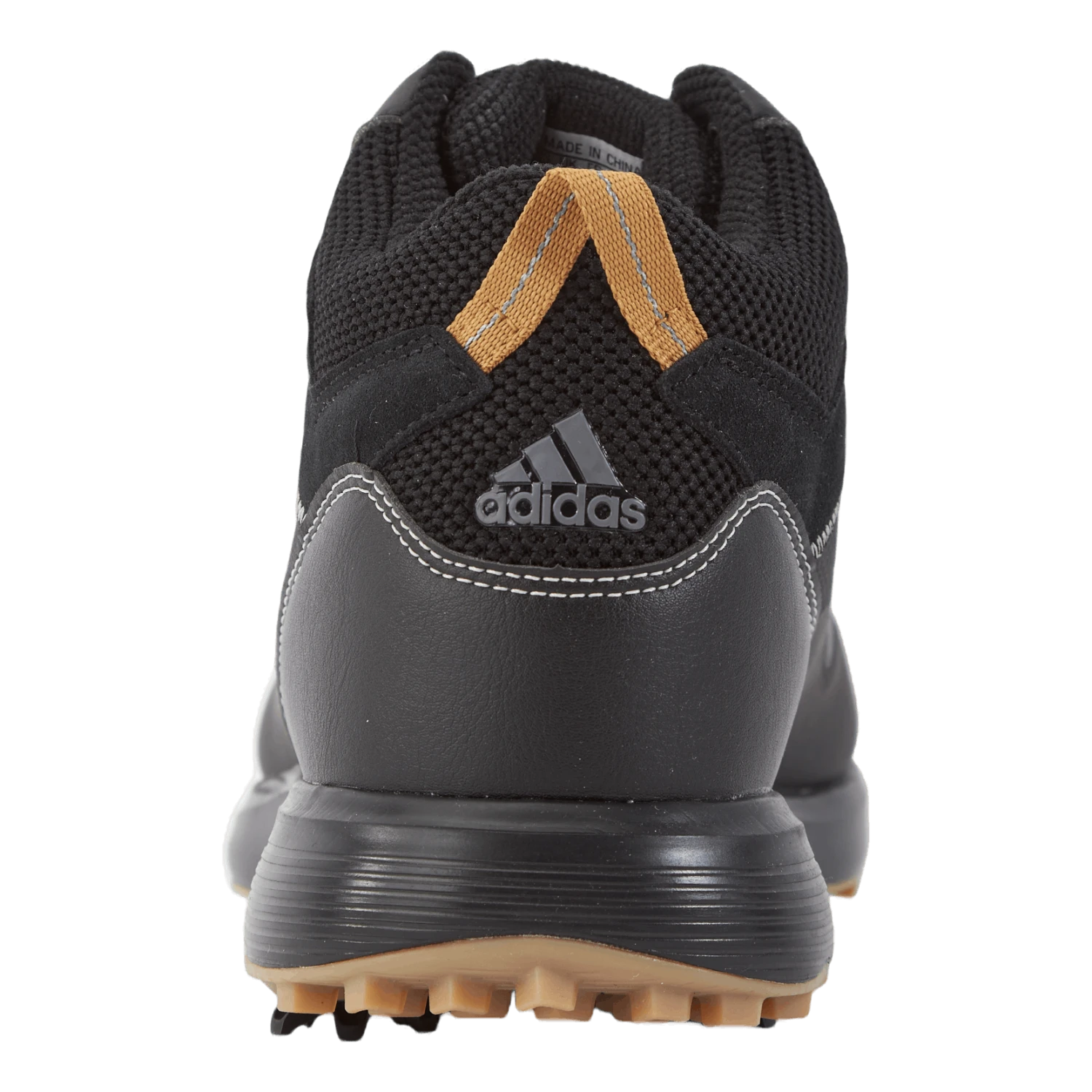 ADIDAS S2G Recycled Polyester Mid-Cut Golf Shoes Core Black 4 ADIDAS S2G Recycled Polyester Mid-Cut Golf Shoes Core Black - Image 2