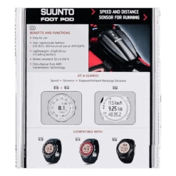 Suunto Foot Pod Black 9 Suunto Foot Pod Black -BJØRN BORG kauppa 6417084130747 002