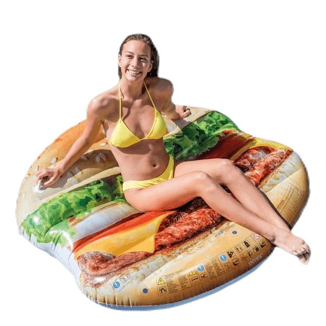 Intex Hamburger Island Patterned 3 Intex Hamburger Island Patterned