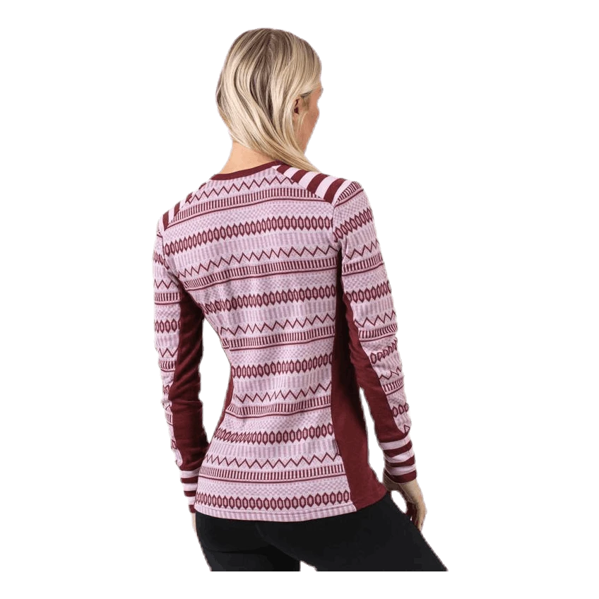 Kari Traa Åkle Long Sleeve Shirt Pink/Red 5 Kari Traa Åkle Long Sleeve Shirt Pink/Red - Image 3