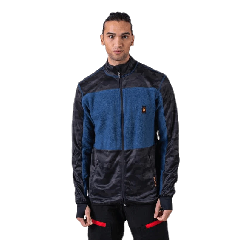 Bula Camo Fleece Jacket Blue 3 Bula Camo Fleece Jacket Blue