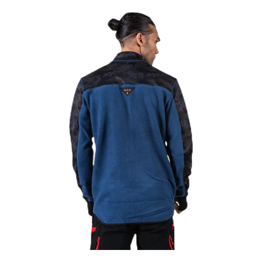 Bula Camo Fleece Jacket Blue 4 Bula Camo Fleece Jacket Blue - Image 2