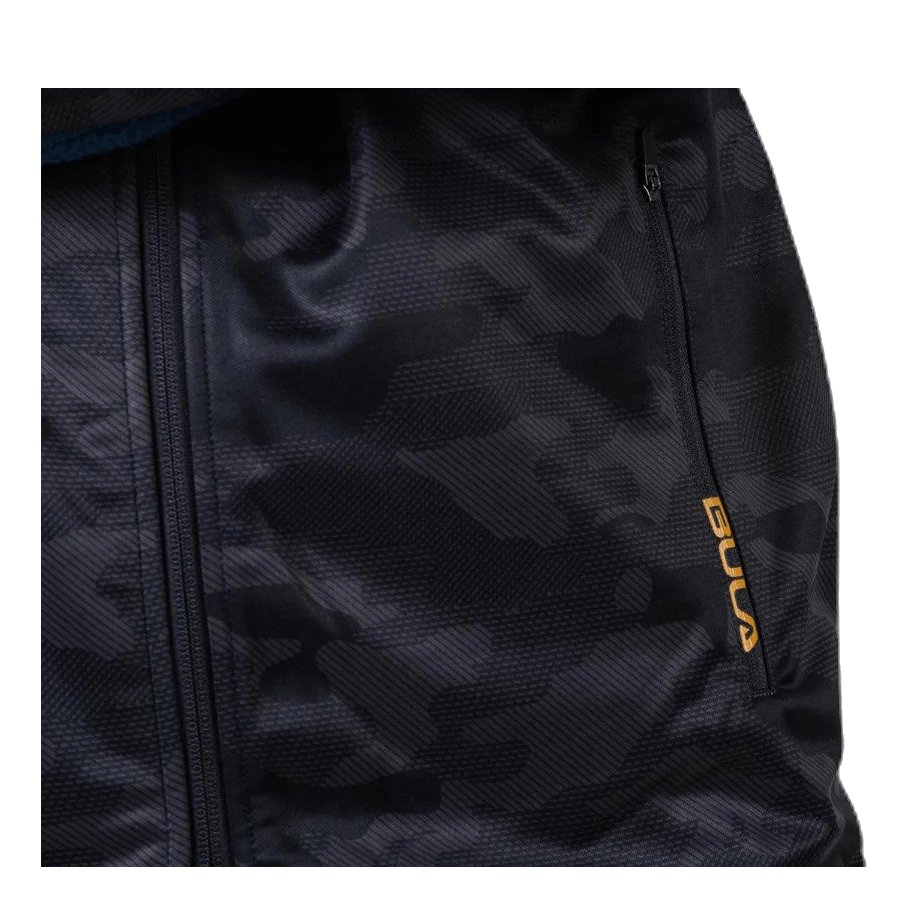 Bula Camo Fleece Jacket Blue 6 Bula Camo Fleece Jacket Blue - Image 4