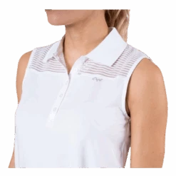 Röhnisch Miko Sleeveless Poloshirt White -BJØRN BORG kauppa 7314840039346 005 9757e20c75df4f3c9c2f2d332cab2619