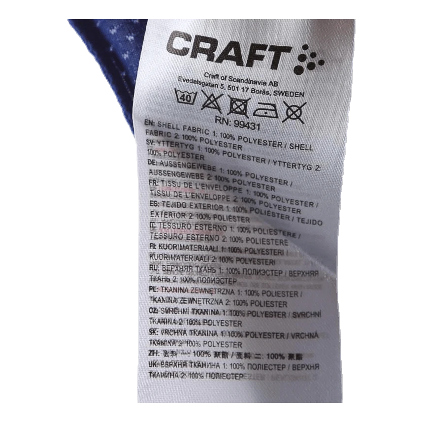 Craft Progress Stripe Jersey W Blue/White 6 Craft Progress Stripe Jersey W Blue/White - Image 4