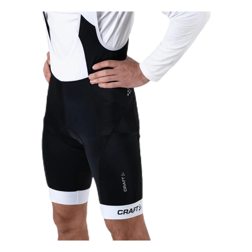 Craft Velo Bib Shorts White/Black 5 Craft Velo Bib Shorts White/Black - Image 3