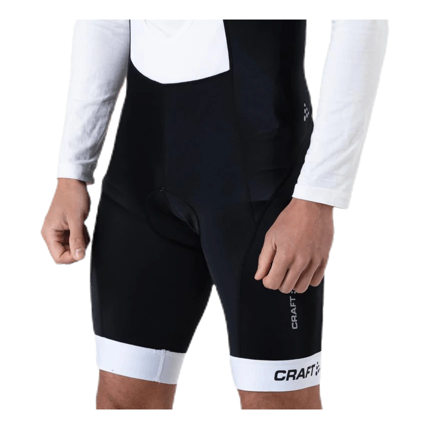 Craft Velo Bib Shorts White/Black 6 Craft Velo Bib Shorts White/Black - Image 4