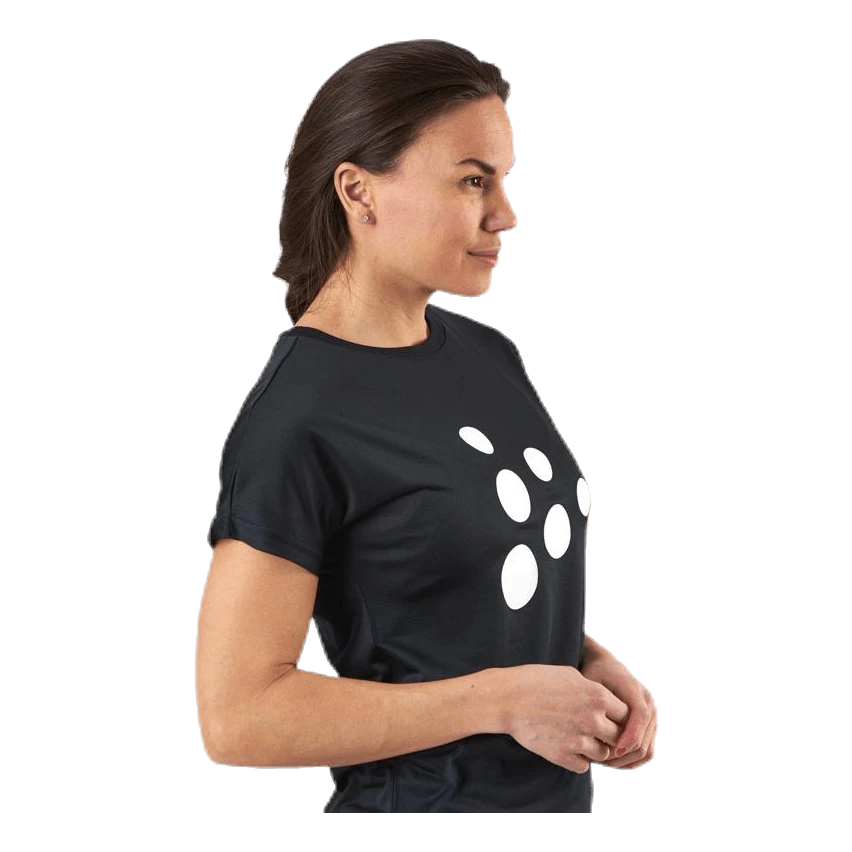 Craft Eaze SS Logo Mesh Tee White/Black 4 Craft Eaze SS Logo Mesh Tee White/Black - Image 2