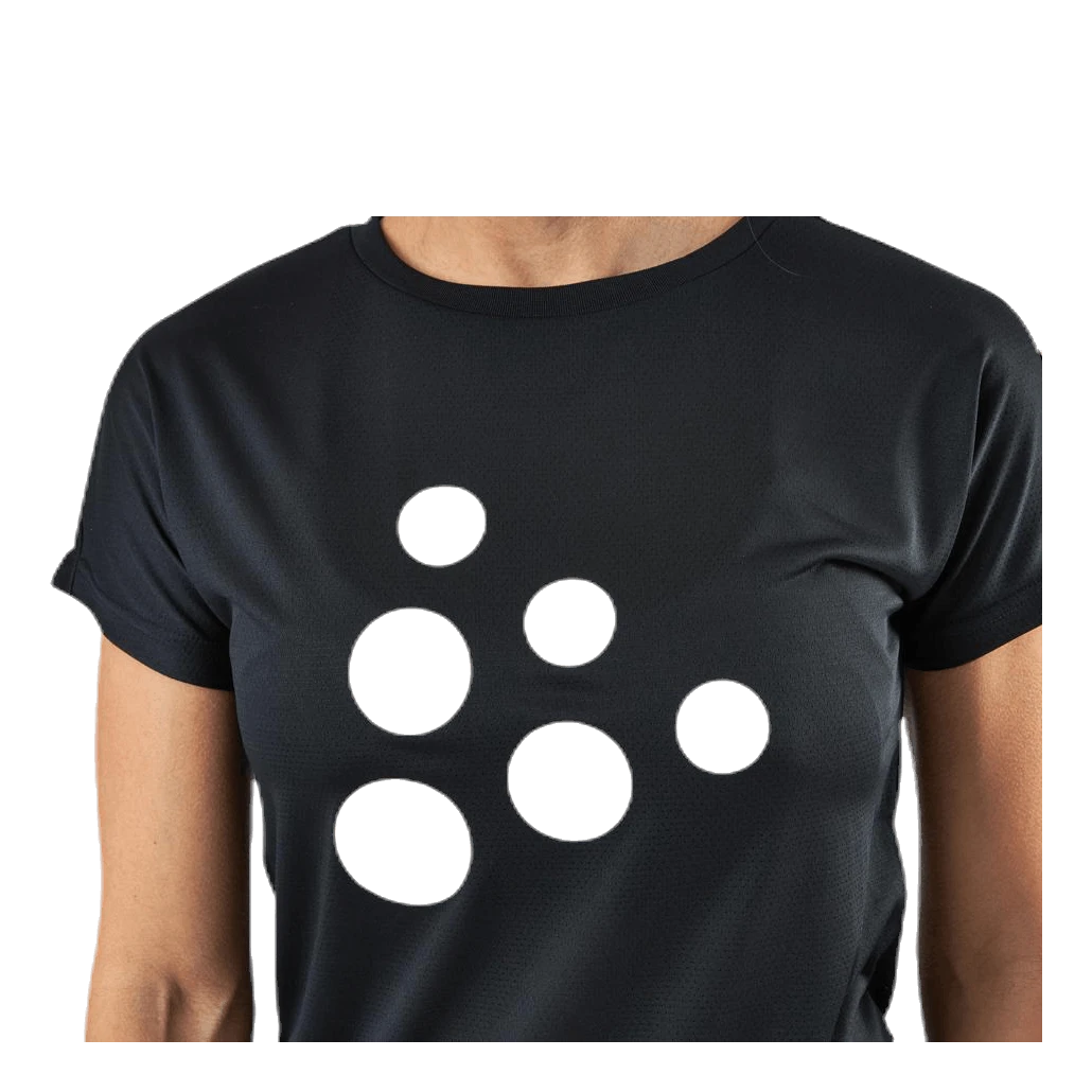 Craft Eaze SS Logo Mesh Tee White/Black 7 Craft Eaze SS Logo Mesh Tee White/Black - Image 5