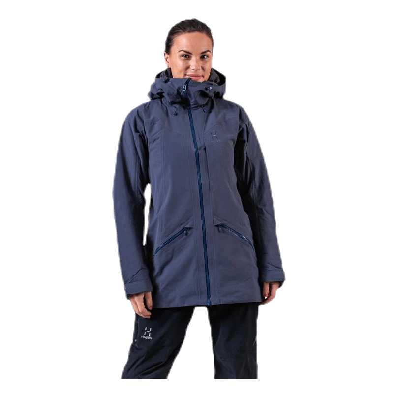 Haglöfs Niva Insulated Parka Blue 3 Haglöfs Niva Insulated Parka Blue