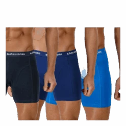BJØRN BORG Solid Shorts 3-Pack Blue