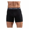 BJØRN BORG Solid Shorts 2-Pack White/Black -BJØRN BORG kauppa 7321464486760 002 0331e61f323f4397afd7210edd4466a6