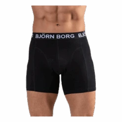 BJØRN BORG Solid Shorts 2-Pack White/Black