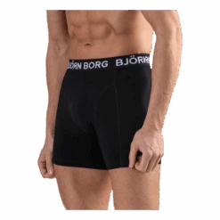 BJØRN BORG Solid Shorts 2-Pack White/Black -BJØRN BORG kauppa 7321464486760 004 ede51148708948f2987a3867d3c30e2d