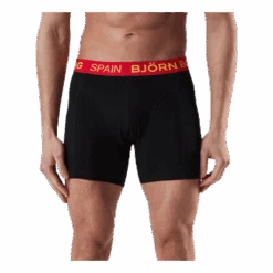 BJØRN BORG Shorts Sammy Spain 2-pack Black -BJØRN BORG kauppa 7321465018762 006 ffc2010113474e9f8a932bcdc4077d4c