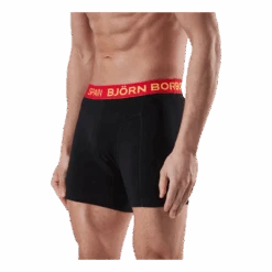 BJØRN BORG Shorts Sammy Spain 2-pack Black -BJØRN BORG kauppa 7321465018762 007 9741b98808834bbaae043049e197bf00