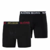 BJØRN BORG Shorts Sammy Belgium 2-pack Black -BJØRN BORG kauppa 7321465019004 001 68e46125699c4cf3bd8c50da4816fc1d