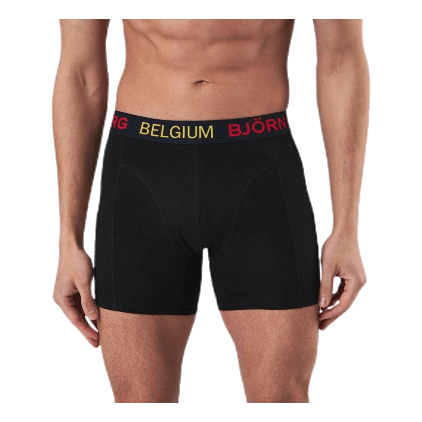 BJØRN BORG Shorts Sammy Belgium 2-pack Black 4 BJØRN BORG Shorts Sammy Belgium 2-pack Black - Image 2