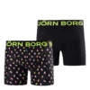 BJØRN BORG Sammy Gelato Shorts 2-pack Green/Black -BJØRN BORG kauppa 7321465019394 001 046bcafef66744f6892974f3a1aeb2c7