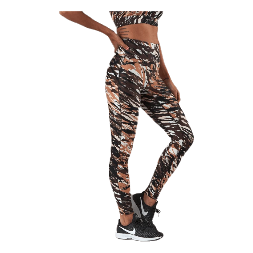 CASALL Better High Waist 7/8 Tights Black/Beige 4 CASALL Better High Waist 7/8 Tights Black/Beige - Image 2