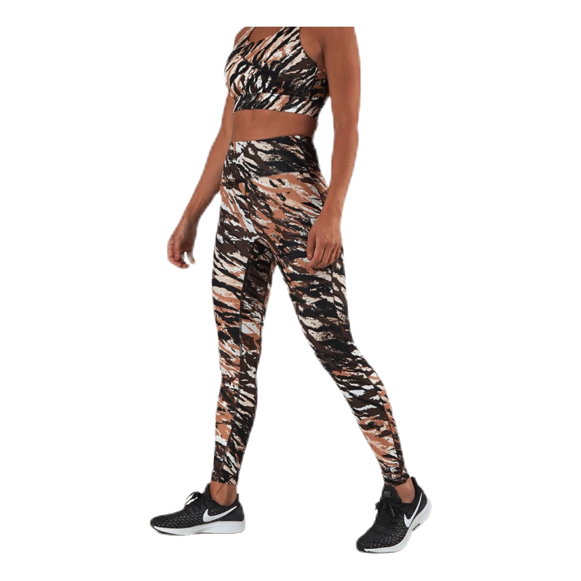 CASALL Better High Waist 7/8 Tights Black/Beige 6 CASALL Better High Waist 7/8 Tights Black/Beige - Image 4