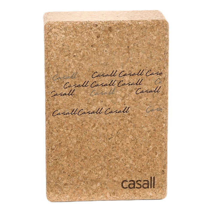CASALL Yoga Block Natural Cork Beige 3 CASALL Yoga Block Natural Cork Beige